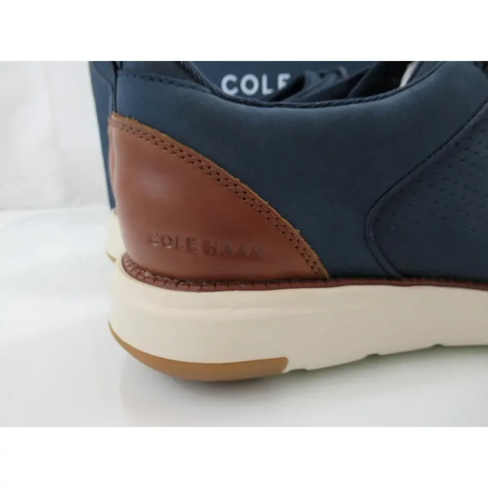 Cole Haan Grand Atlantic Textured Sneaker Shoes Navy Blazer Nubuck Size 10.5